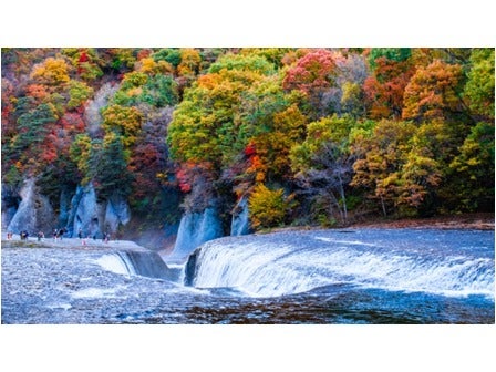 関東発 日帰り 紅葉名所吹割の滝と絶景の青龍山吉祥寺1